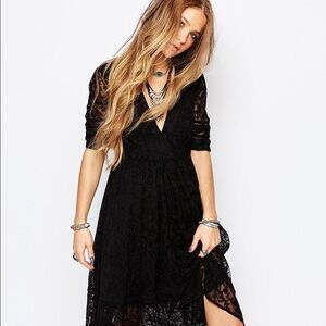 Beautiful free people lace dress